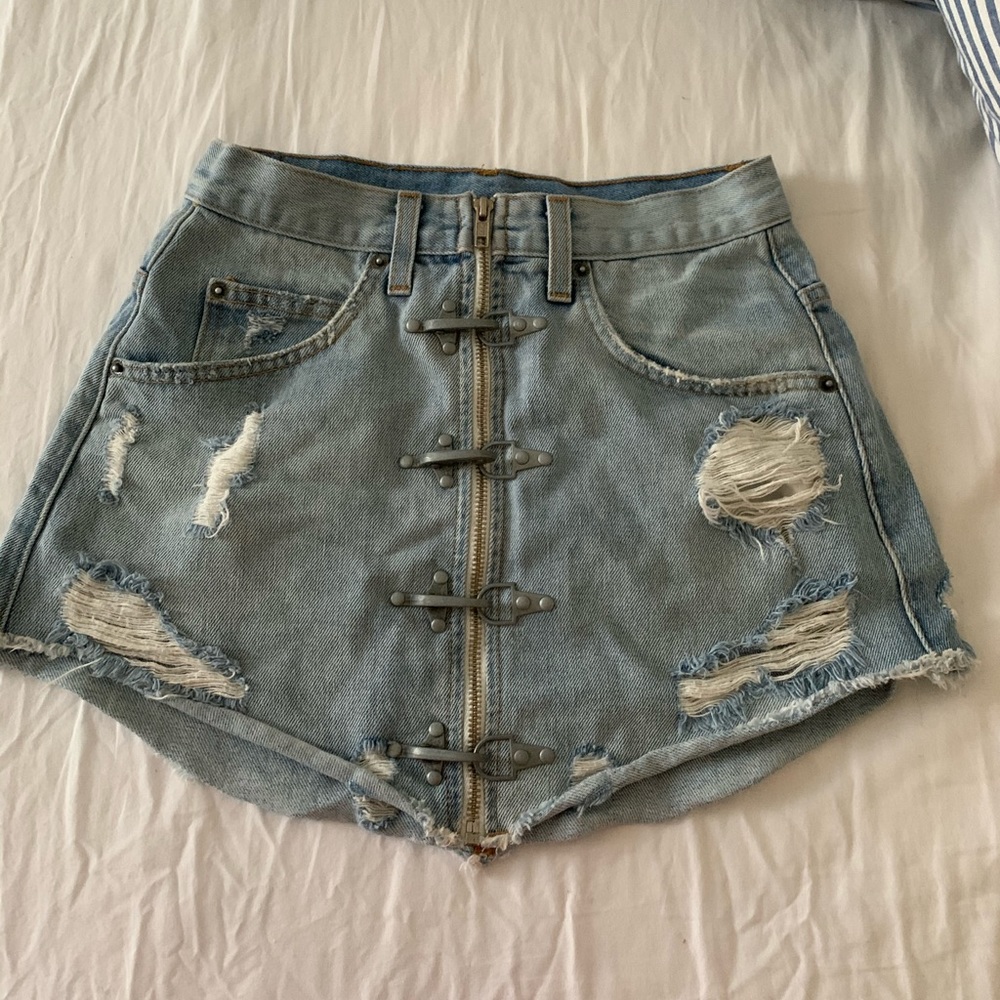 LF jean skirt